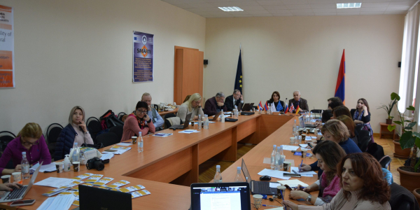 6-8 октября 2021 г. сотрудники ФИЯ приняли участие в конференции партнеров проекта SMARTI, проходившей в Армении