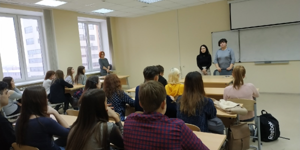 4 марта 2019 г. состоялась встреча студентов ФИЯ с переводчиком Ю. С. Шишкановой