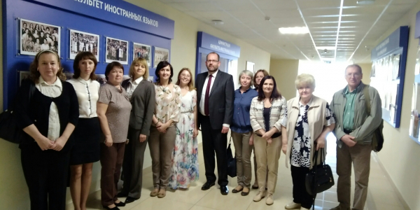15 мая 2018 г. ФИЯ посетил сотрудник Посольства ФРГ г-н Карстен Манке