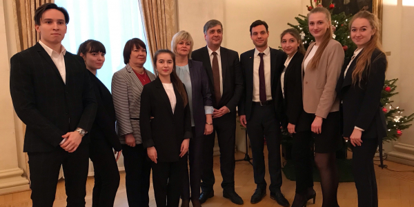 Студенты и преподаватели ФИЯ презентовали Мордовский университет в Посольстве Австрии
